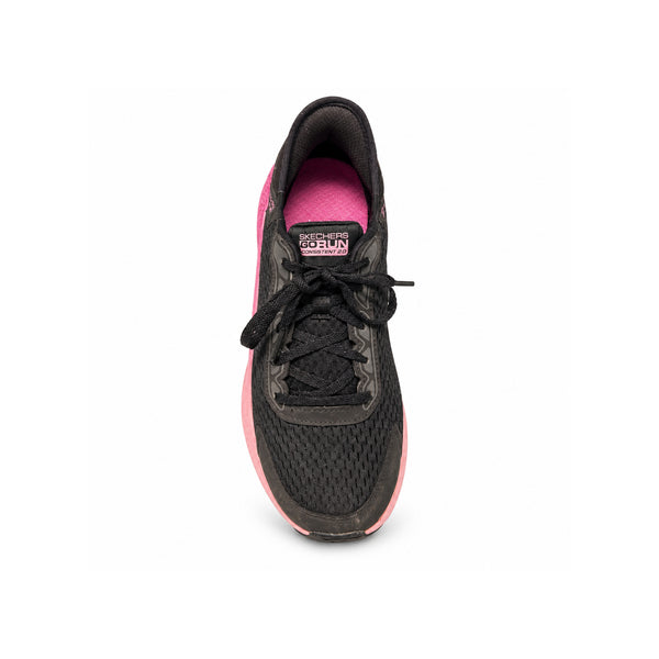 Skechers GO RUN Consistent 2.0 Black & Pink Running Shoes - alternate